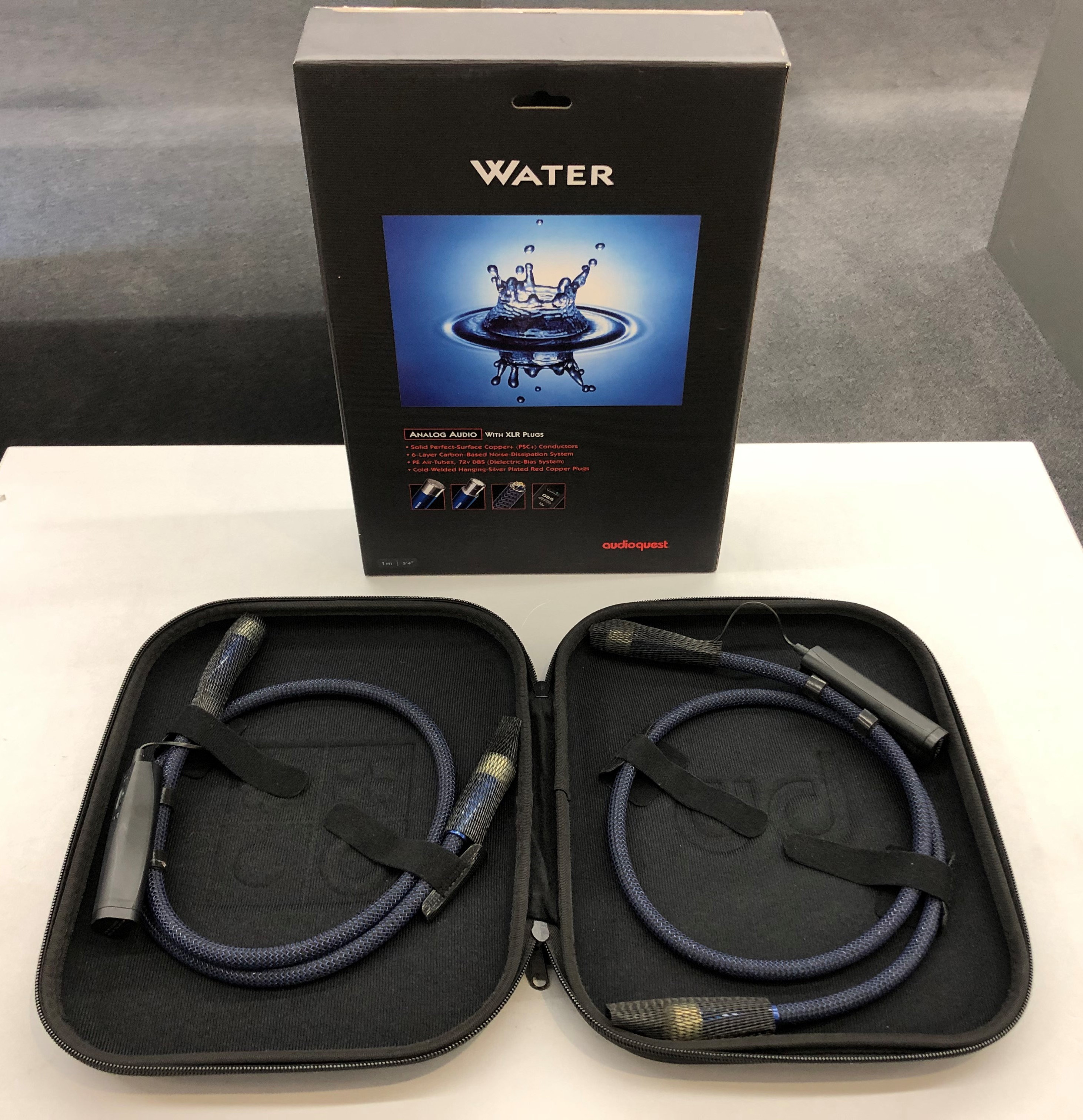 Audioquest Water XLR 1,0m Hifi und Highend Schlegelmilch